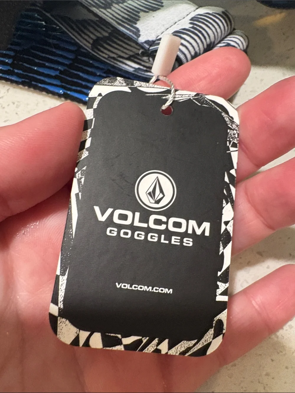 Volcom Blue Purple Mirrored Ski/Snowboard Goggles